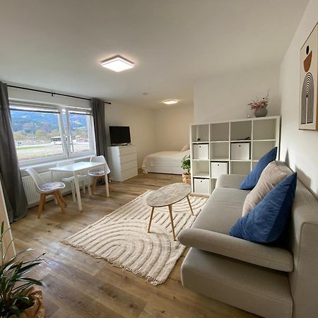 Schoene 1-Zimmer Wohnung Am Bahnhof 2 Parkplaetze Sonthofen Luaran gambar